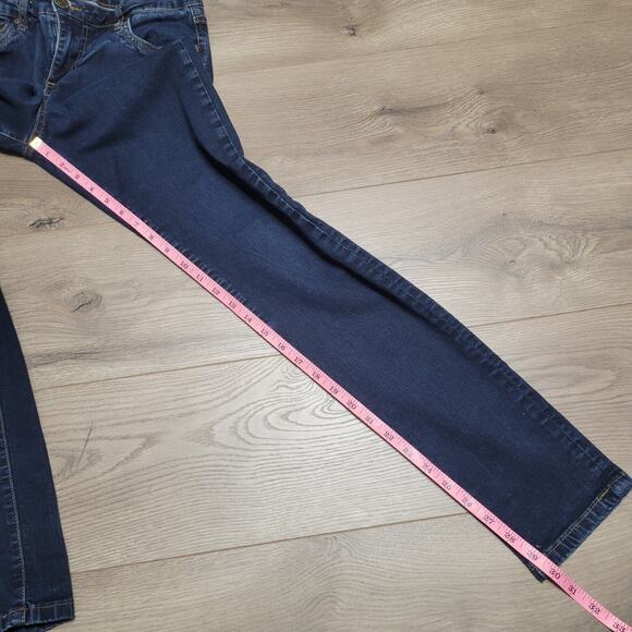 KUT From The Kloth Jeans Women 6 Blue Lucille Skinny Denim Stretch Distressed - Picture 8 of 9